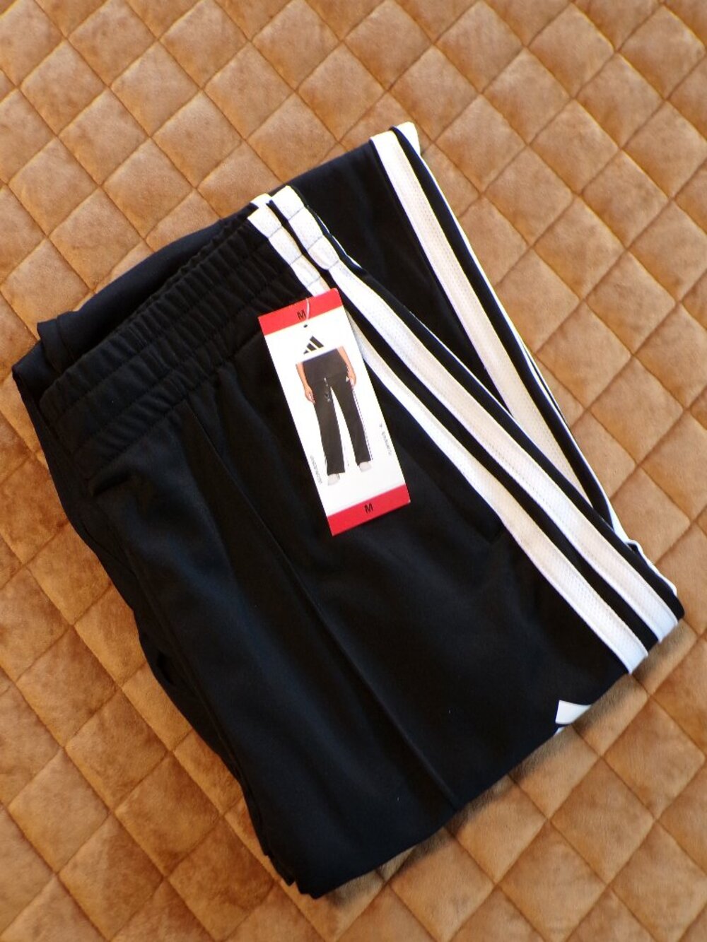adidas NWT - 3-STRIPES Women's Tri Pant Black Medium - Picture 6 of 7